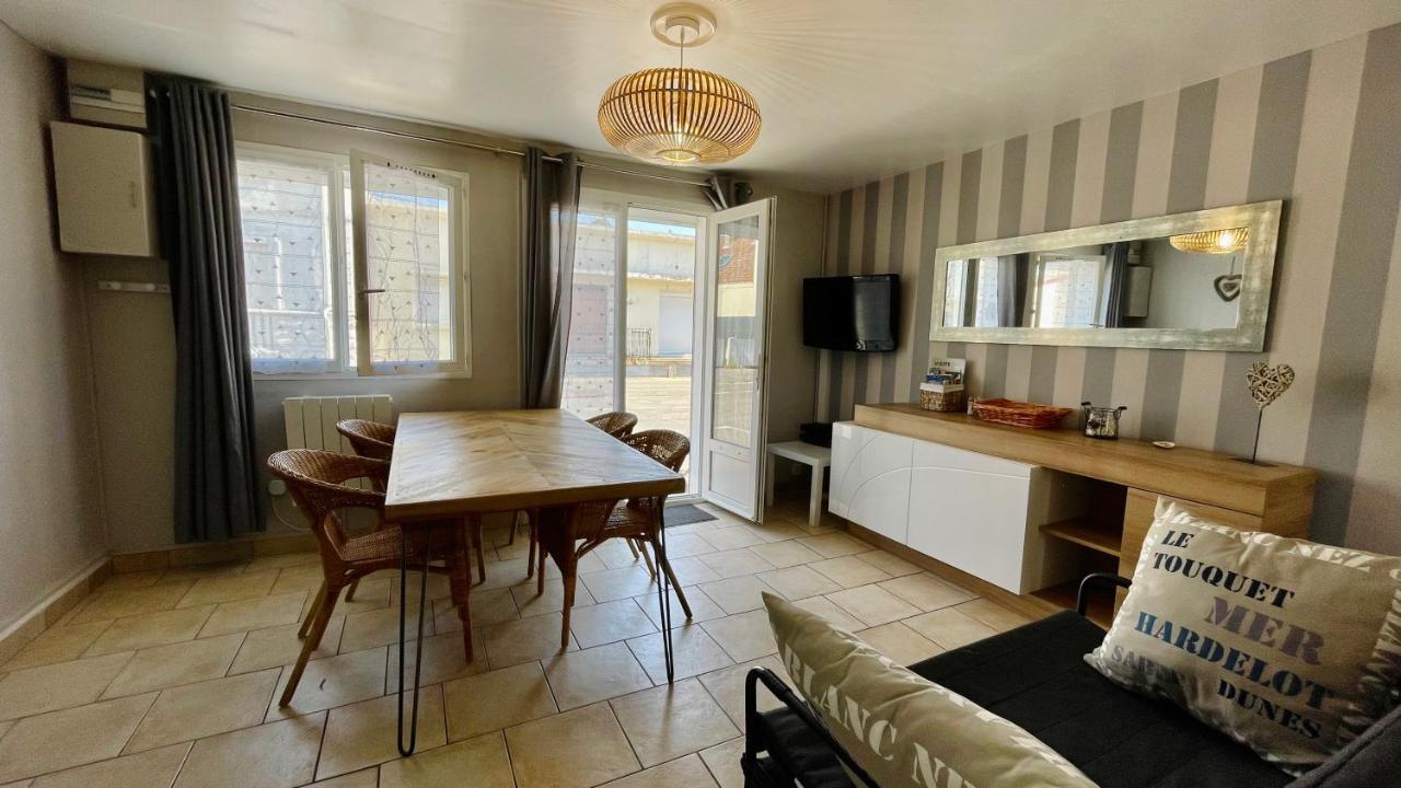 Appartement A Quelques Pas De La Plage Avec Jardin Merlimont Bagian luar foto
